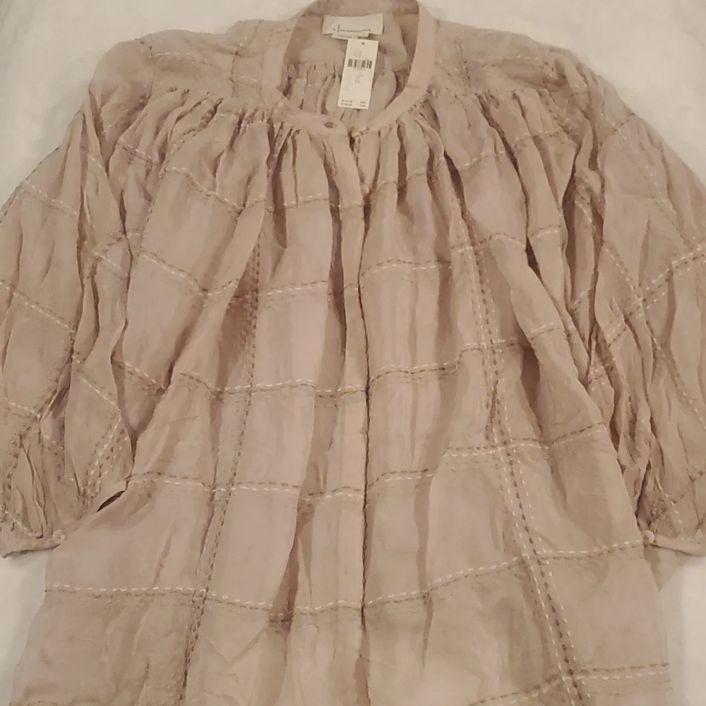 Anthropologie Mauve Moon Top NWT Size XL - Picture 8 of 9